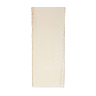 Max Mara Natalia Scarf In White