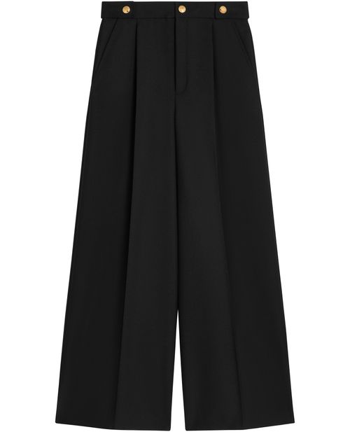 CELINE Taillat-hose aus mohair-wollgabardine