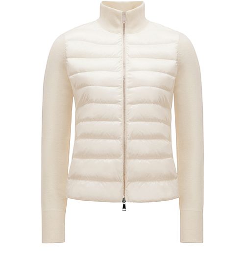 MONCLER Bi-material jacket