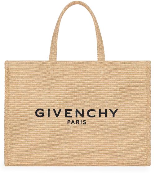 GIVENCHY Cabas G-Tote médium en raphia