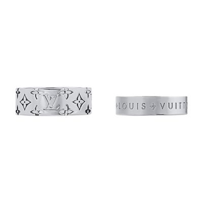 LV Mosaic Set of Rings