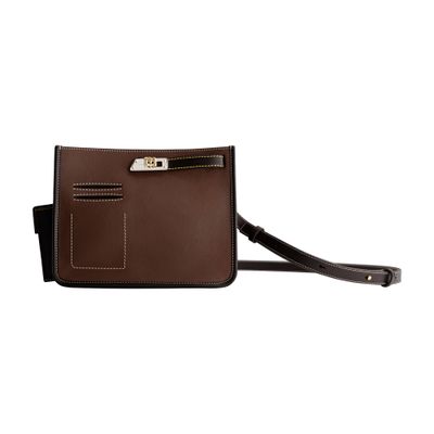Mlouye Juno Shoulder Bag In Brown