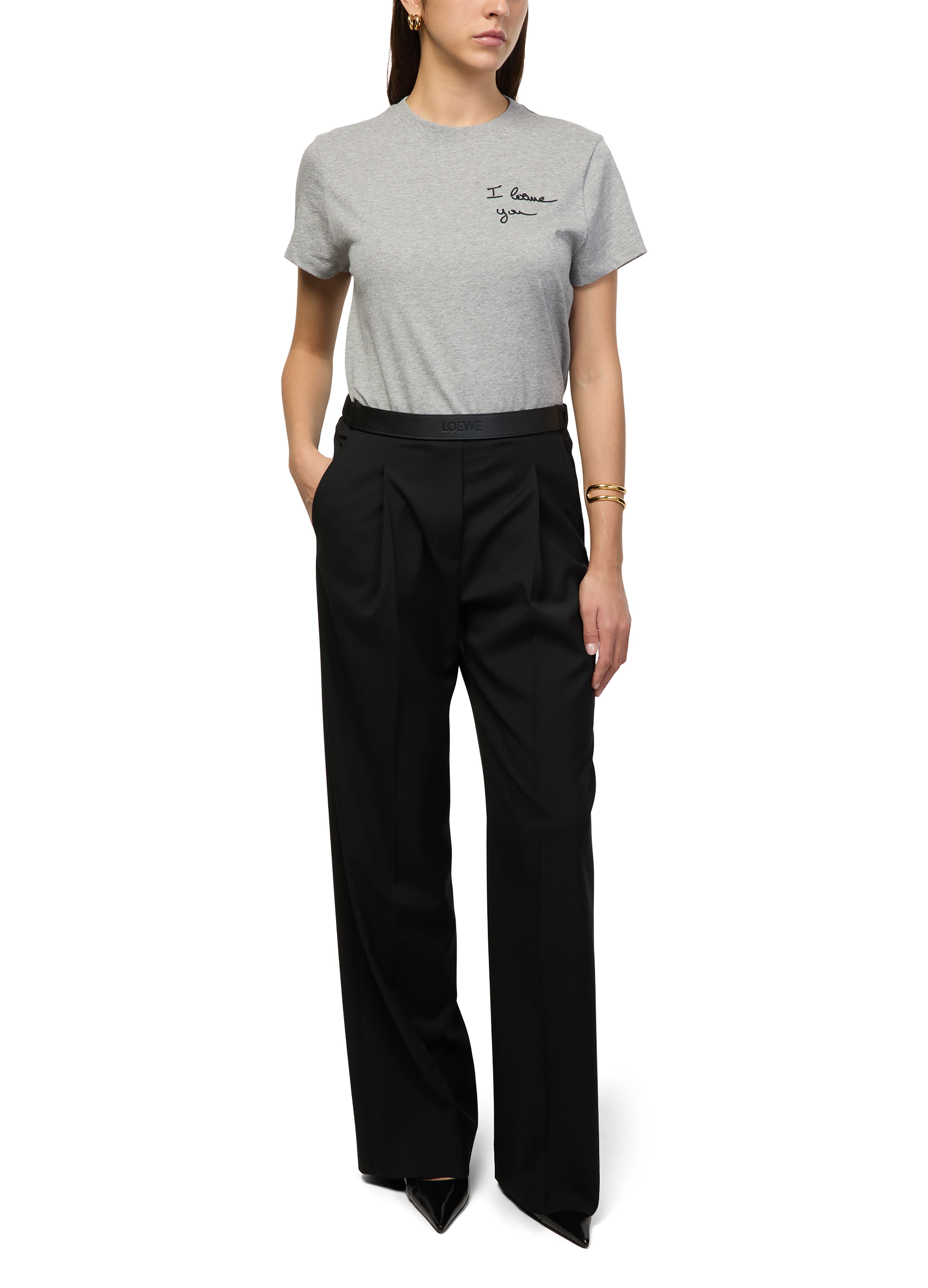 Straight wool trousers thumbnail 5