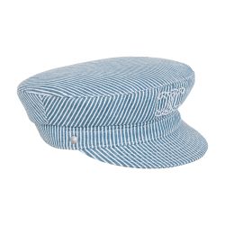 【CELINE】コットンヒッコリー トリオンフ セーラーキャップ トリオンフ セーラーキャップ / コットンヒッコリー レディース