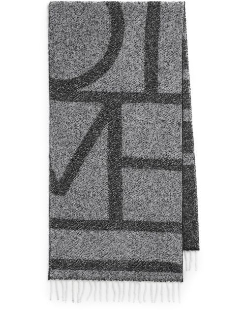 TOTEME Jacquard monogram scarf