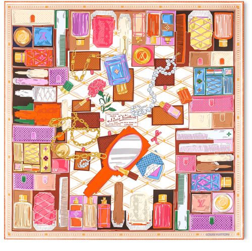 LOUIS VUITTON Malle Coiffeuse Square 90