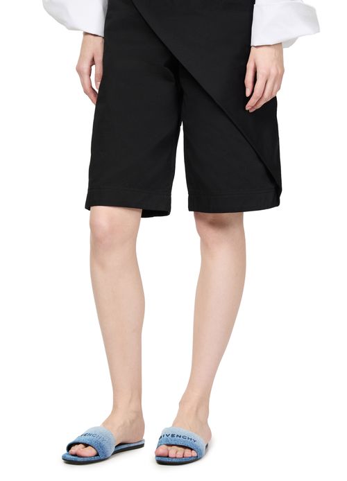 GIVENCHY 4G flat gradient denim mules