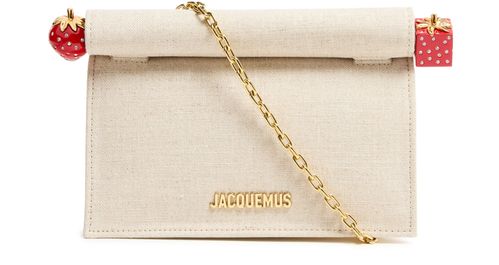 JACQUEMUS The small Rond Carré clutch