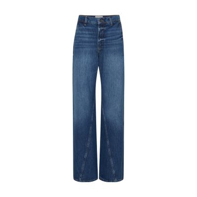 Anine Bing Briley Straight-leg Jeans In Blue