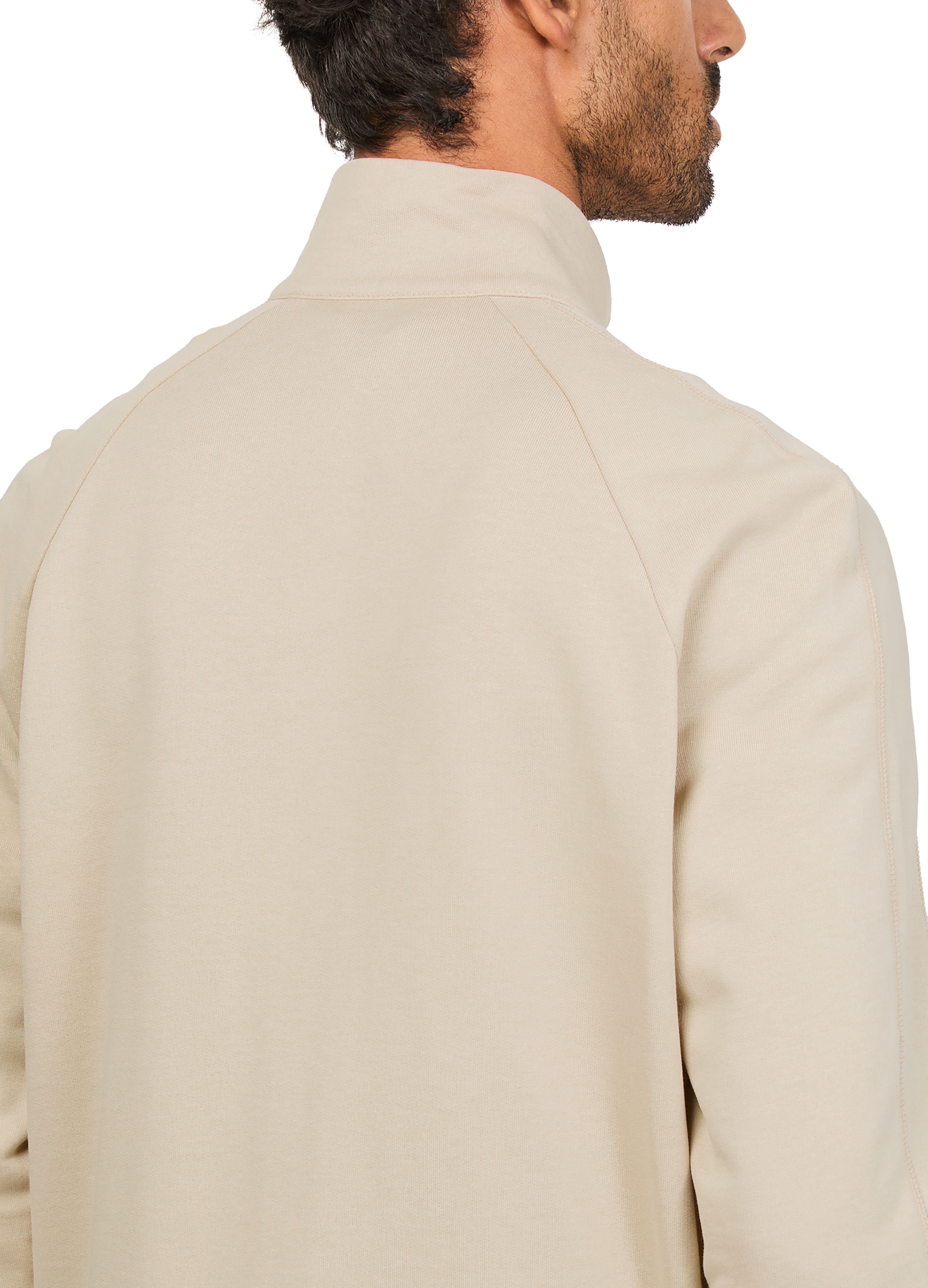 Zip up bi-material jacket thumbnail 5
