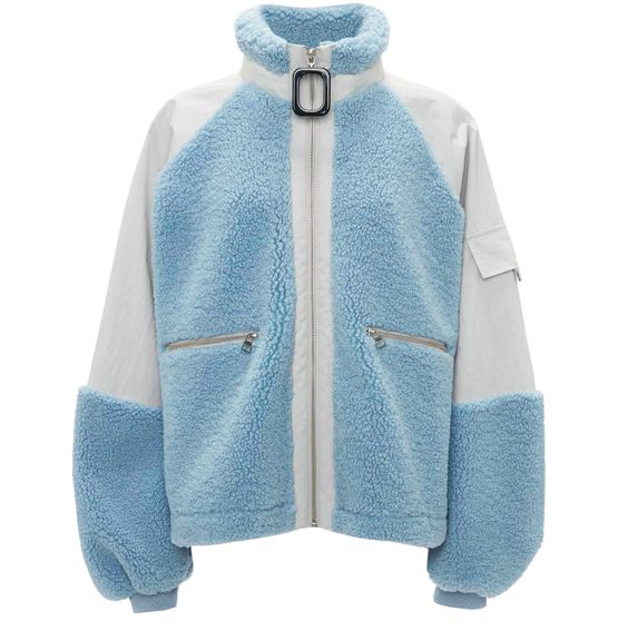 Fleece hotsell track top