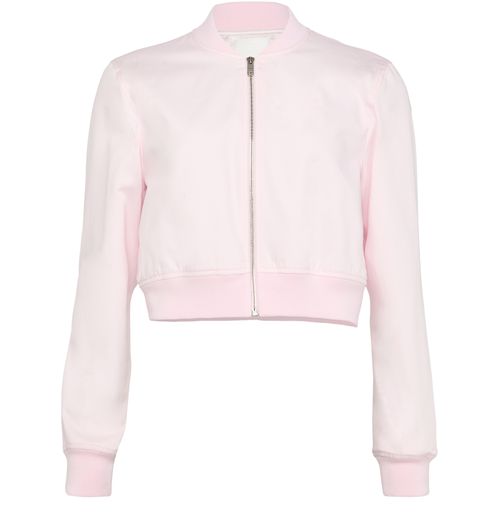 GIVENCHY Slim fit bomber in cotton with GIVENCHY medallion