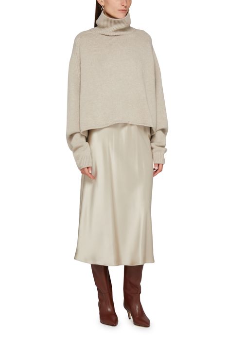 MAX MARA Carnet satin skirt
