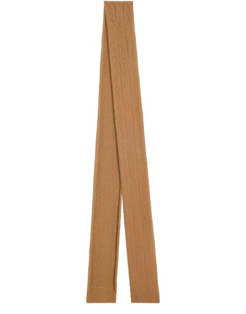 CELINE Scarf in cashmere and silk pointelle