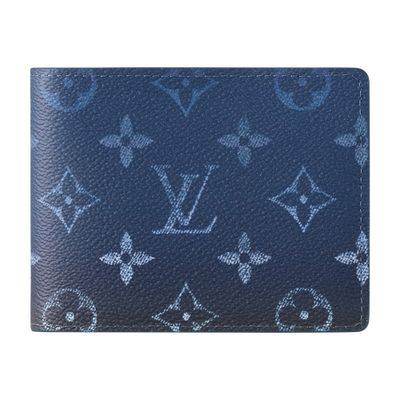 Louis Vuitton Multiple Wallet In Blue