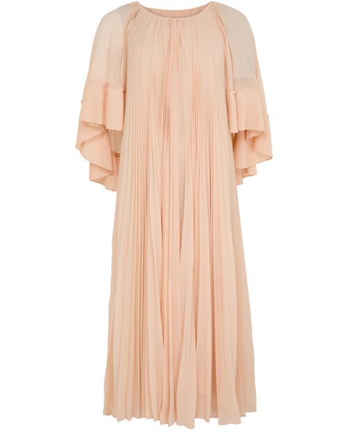 ZIMMERMANN Illuminate pleated cape maxi