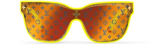 LOUIS VUITTON Lunettes de soleil carrées LV Shadow