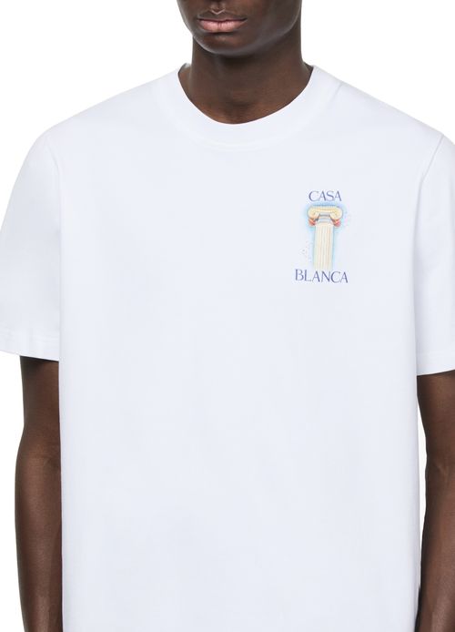 CASABLANCA La Colomne printed t-shirt