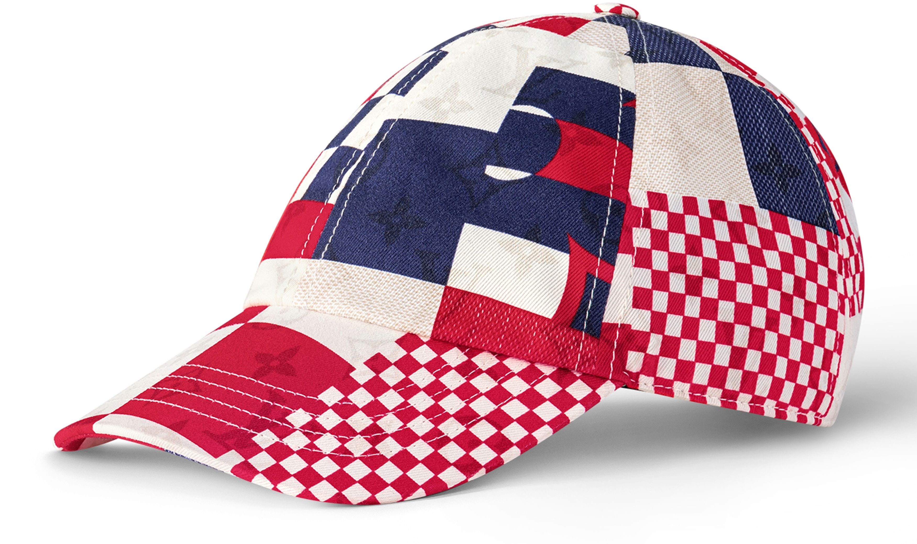 Damier Flags Cap