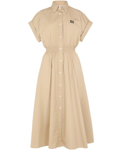 MIU MIU Midi shirt dress