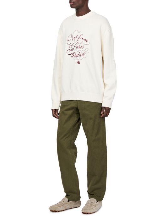 DROLE DE MONSIEUR The Slogan sweater