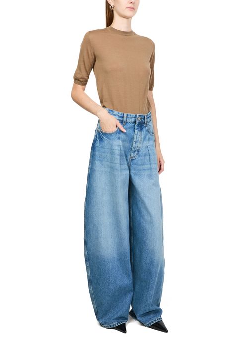 JACQUEMUS The Ovalo De-Nîmes jeans
