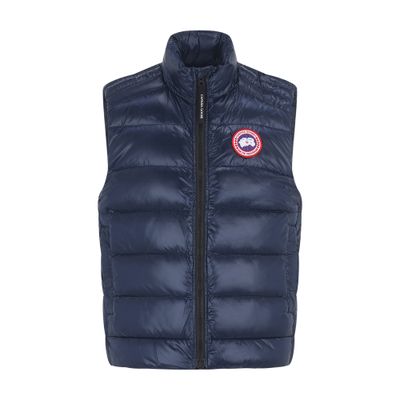 Canada Goose Crofton Vest In Atlantic Navy