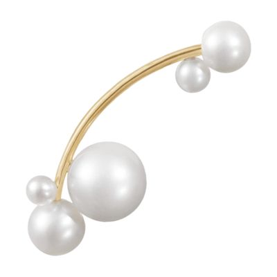 Shop Sophie Bille Brahe Petite Stella Right Earring In Gold