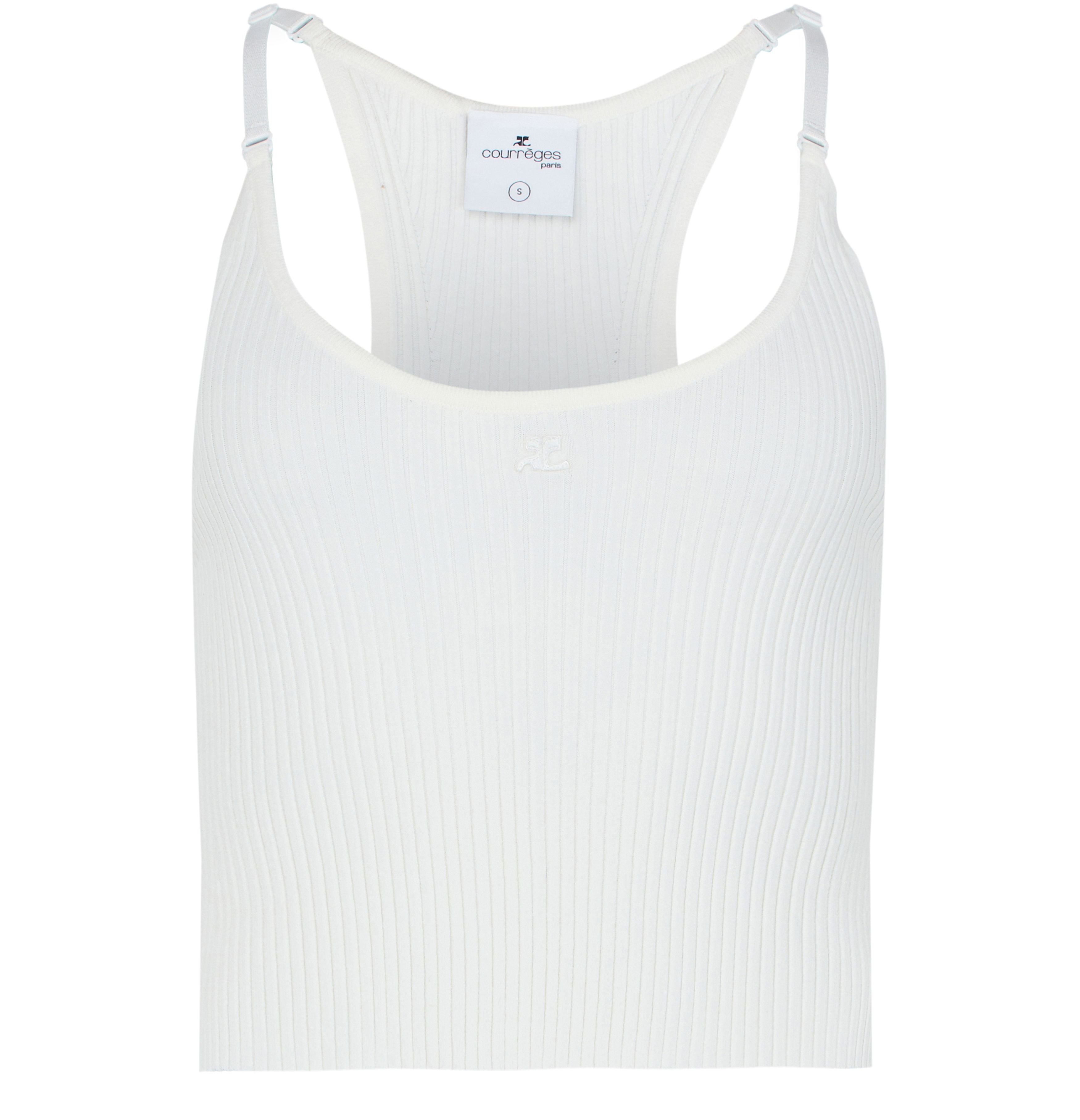 Knitted Scuba vest top
