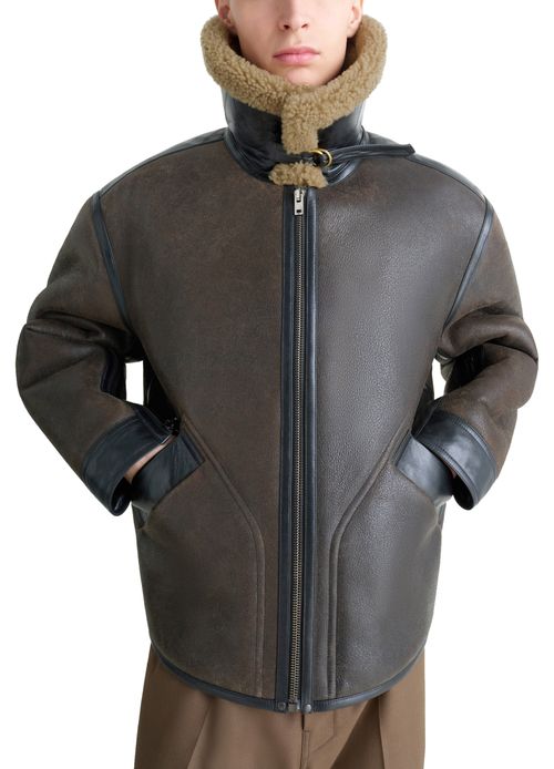 LEMAIRE Manteau en shearling