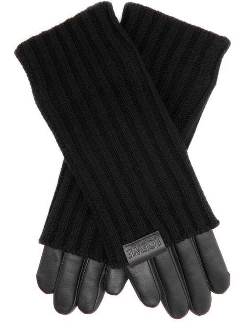 LOEWE Gloves in cashmere and nappa lambskin