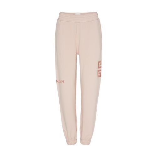 Givenchy Slim Fit 4g Logo Patch Joggers In Blush_pink