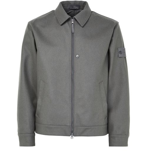 STONE ISLAND Zipped shirt