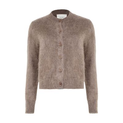 Lisa Yang Azalea Cardigan In Brown