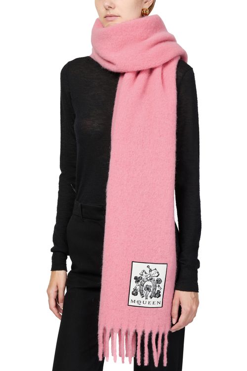 MCQUEEN Écharpe unie Cosy