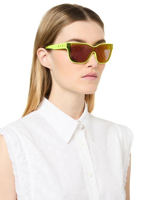 LOUIS VUITTON Lunettes de soleil carrées LV Shadow
