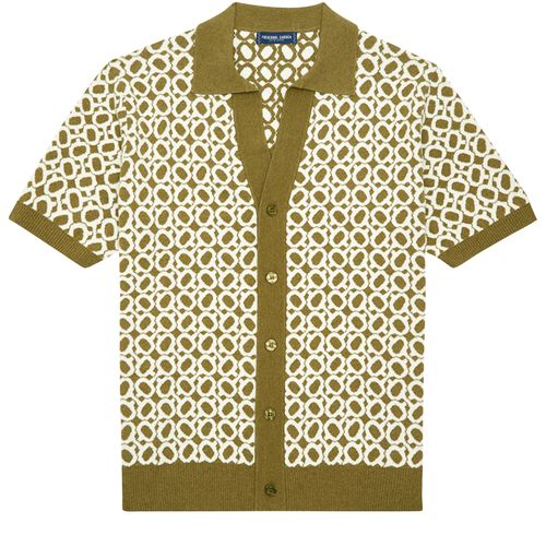 FRESCOBOL CARIOCA Romero Ipanema Weave Knit Cardigan