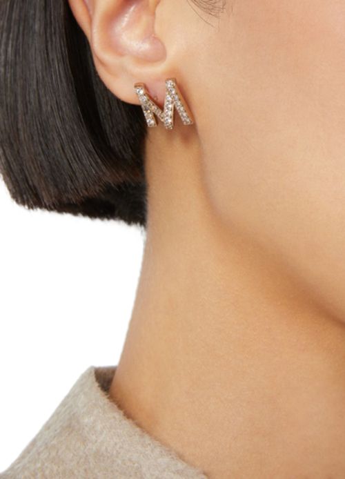 MAX MARA M grosgrain earring