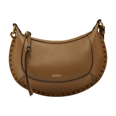 Isabel Marant Oskan Moon Shoulder Bag In Green