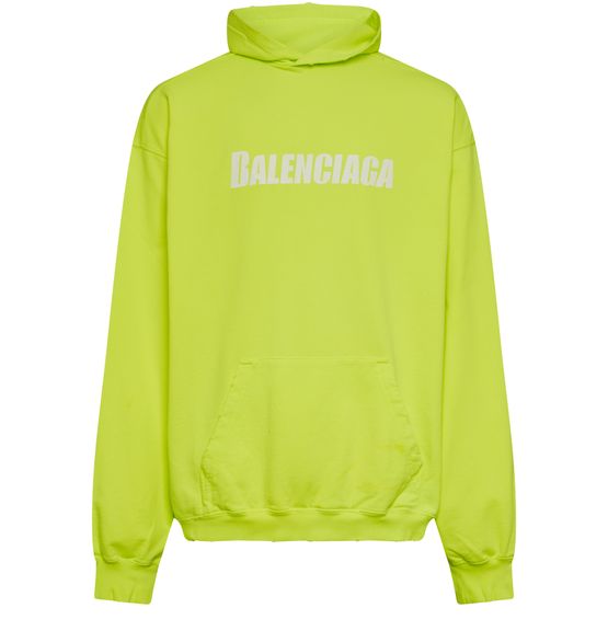Men s Destroyed Hoodie BALENCIAGA 24S