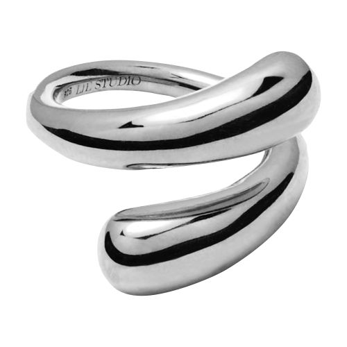 Lie Studio The Victoria Ring In Silver