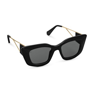 Lunettes de soleil Louis Vuitton Lunettes de soleil Femme La Boum en toile  Z1147E ; Z1147W 56-15 pas cher