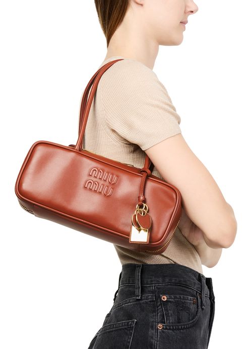 MIU MIU Arcadie large leather bag