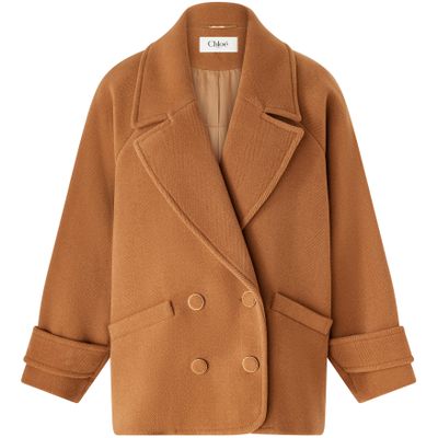 Chloé - H26 Jacke - Coats - Damen - Braun - S - Bild 9