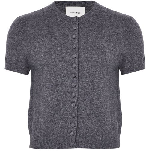 Lisa Yang — Lunea cashmere cardigan (Grey)