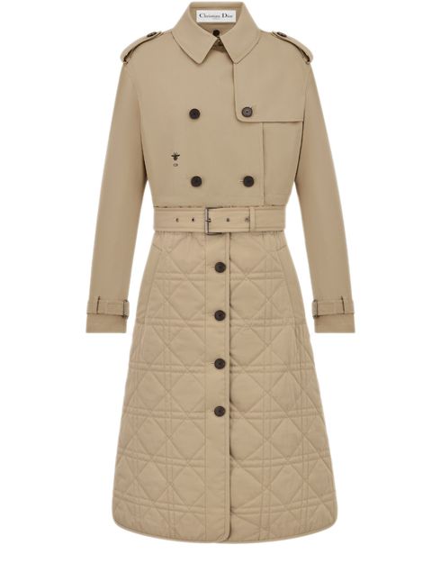 3-in-1 Macrocannage Trench Coat - DIOR