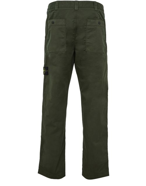 STONE ISLAND Logo patch jeans