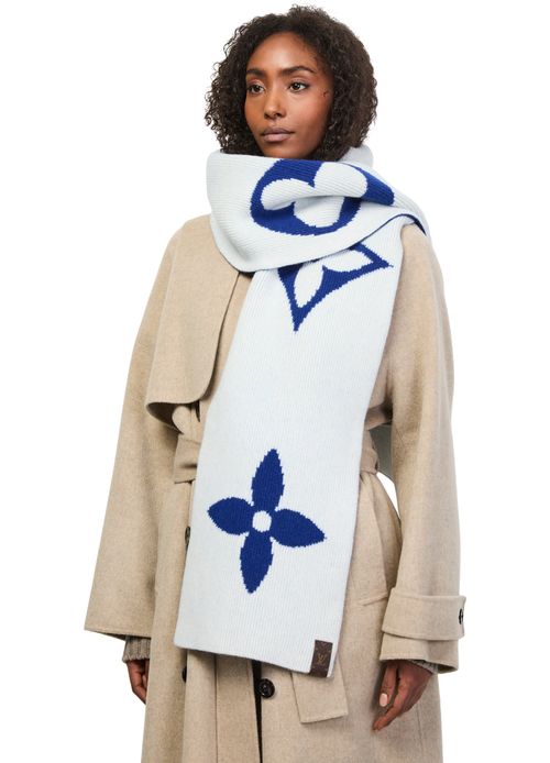 LOUIS VUITTON LV Medallion Knit Scarf