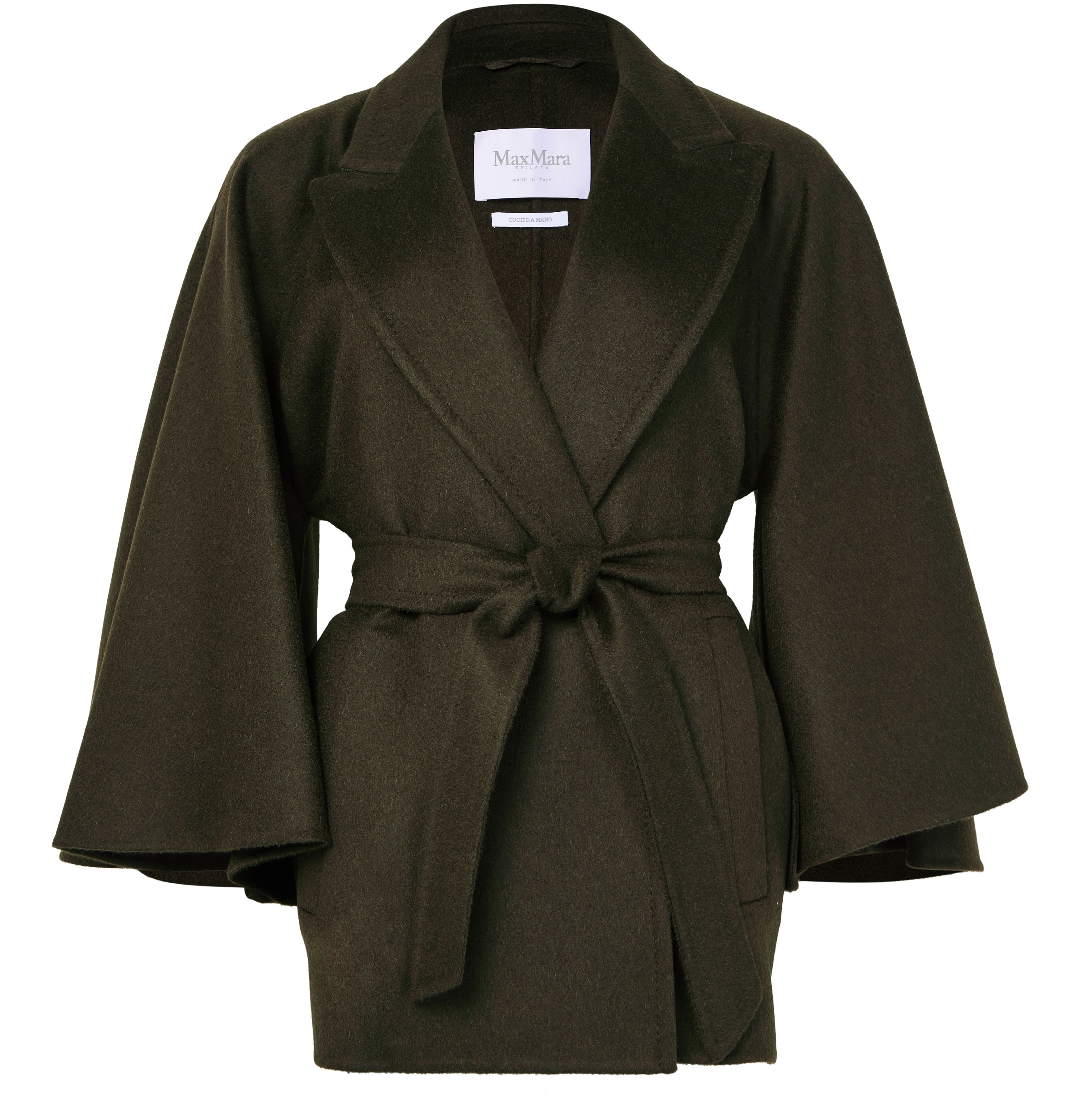 Verna belted coat