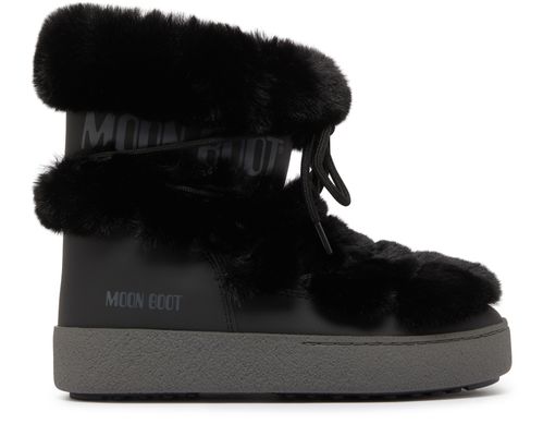 MOON BOOT Ltrack faux fur wp ankle boots